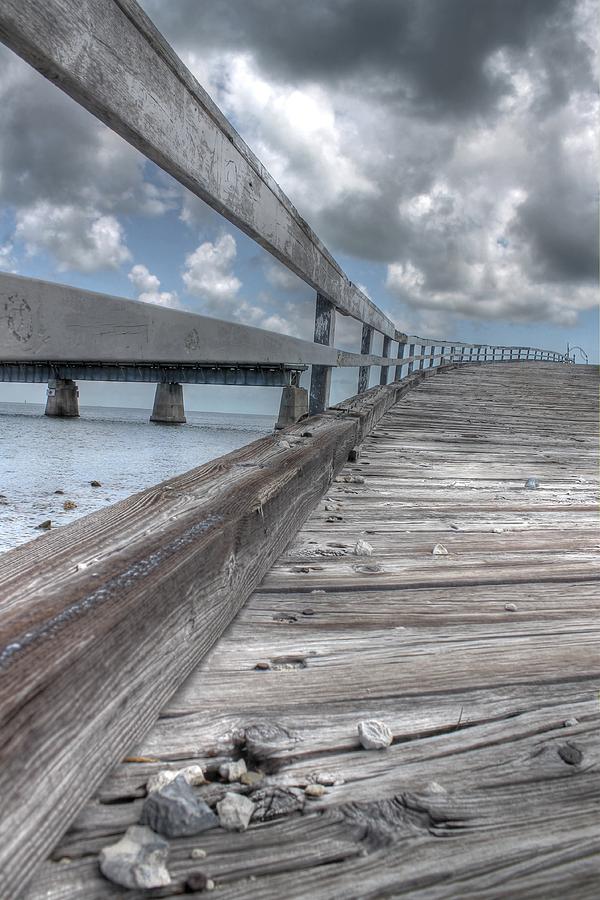 Abandoned ramp to the old seven mile bridge Photograph by Jane Linders