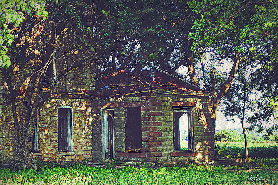 Abandoned Rural Stone House  Photograph by Anna Louise