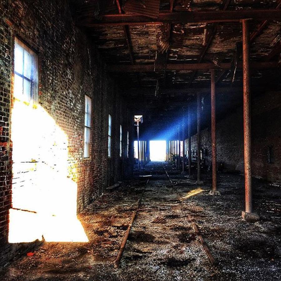 Tulsa Photograph - Abandoned Sand Springs Rail Station by Dustin Reed