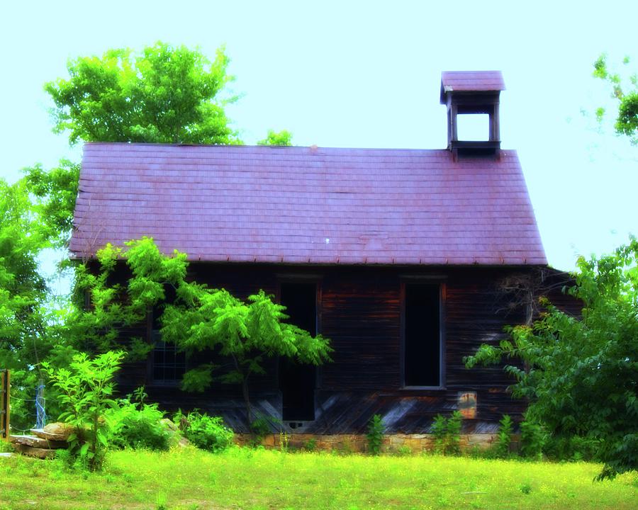 One Photograph - Abandoned School House by John Feiser One Photograph - Abandoned School House by John Feiser