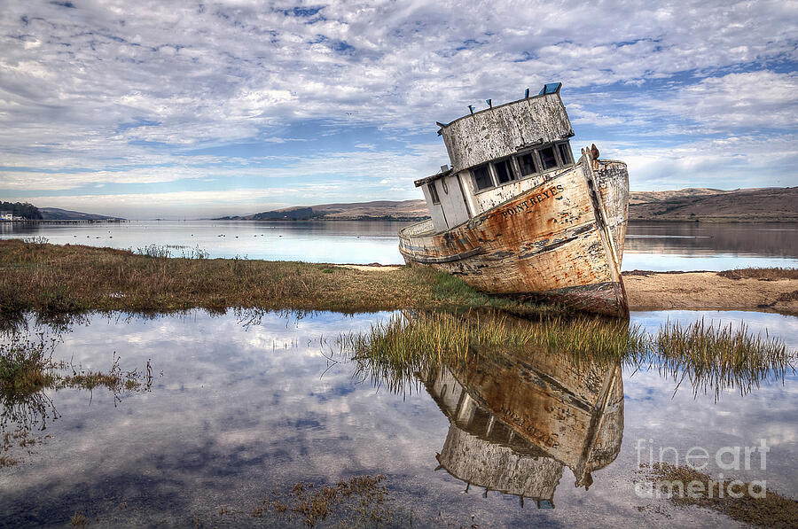 Abandoned Ship Photograph by Eddie Yerkish