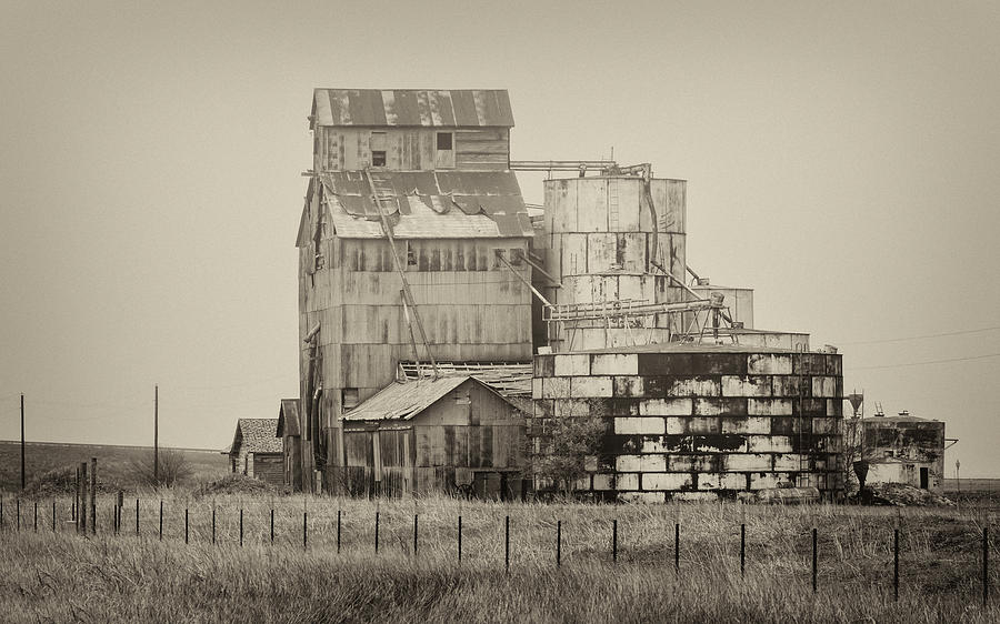 Abandoned Silos Photograph by Jurgen Lorenzen
