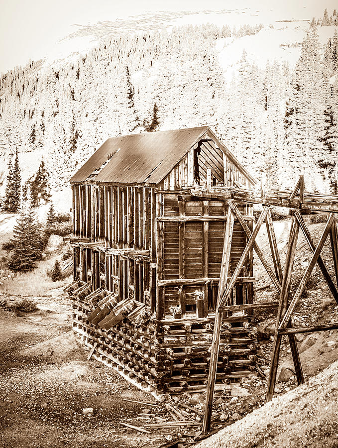 Abandoned Silver Mine Photograph by Marilyn Hunt
