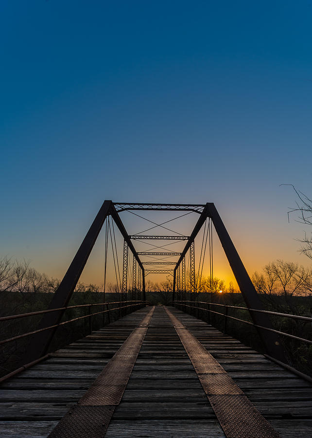 Abandoned Steel Bridge Photograph by David Downs