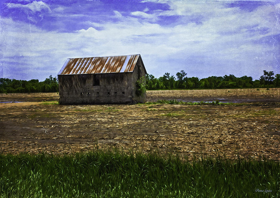 Abandoned Stone Barn Photograph by Anna Louise