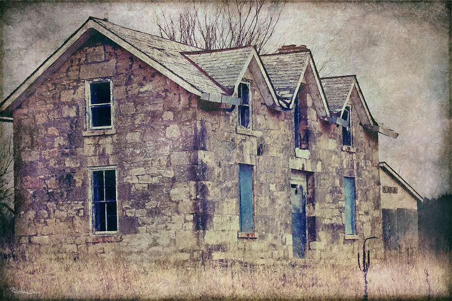 Abandoned Stone House Photograph by Anna Louise