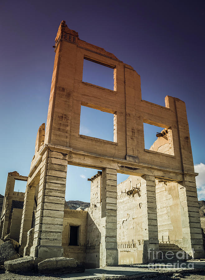 Abandoned Structure Rhyolite Ghost Town Photograph by Blake Webster