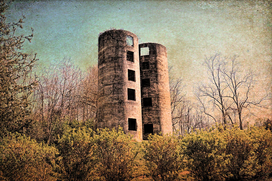 Abandoned Towers Photograph by Denise Beverly