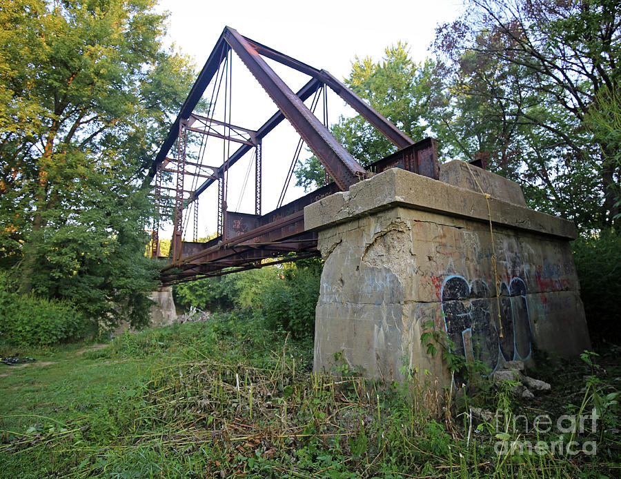 Abandoned Train Bridge Photograph By Steve Gass - Fine Art America