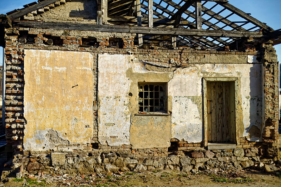 Abandoned Train Depot Photograph by Adam Rainoff