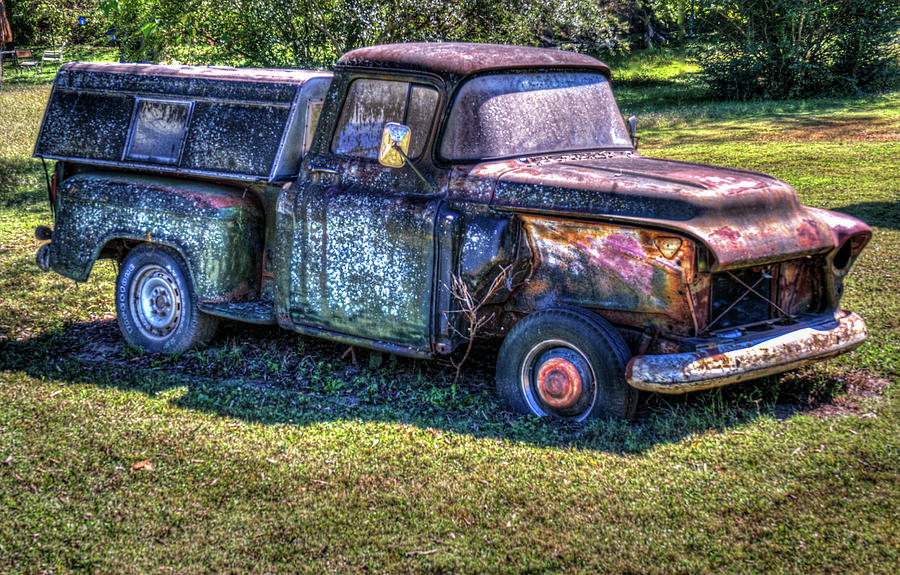 Abandoned Truck without Fender Photograph by Douglas Barnett