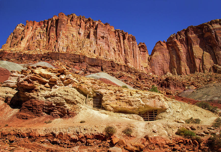 Abandoned Uranium Mines in Capitol Reef Photograph by Carolyn Derstine