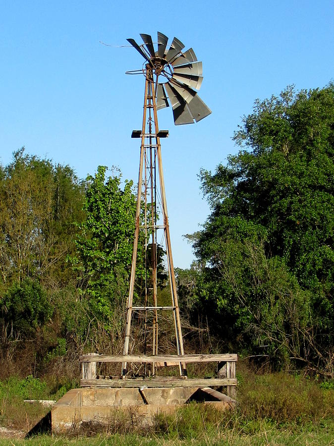 Abandoned Windmill Whisper Windmill   Photograph by Christopher Mercer