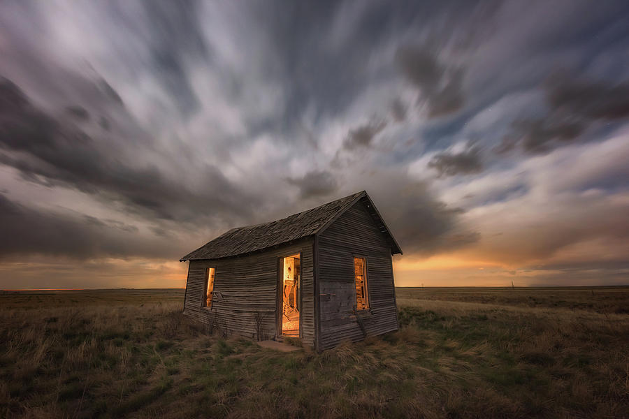 Cabin Photograph - Abandoned Winds by Darren White