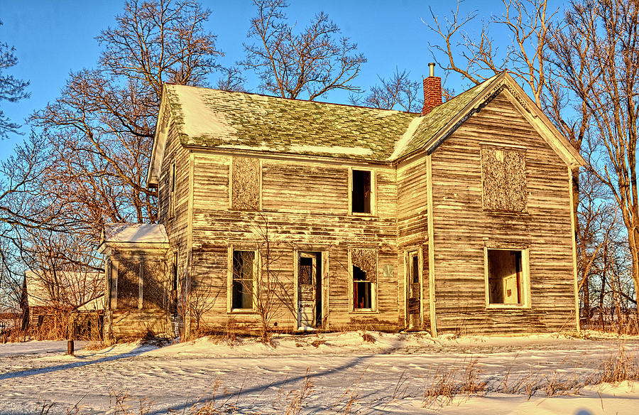 Abandoned Winters Photograph by Bonfire Photography