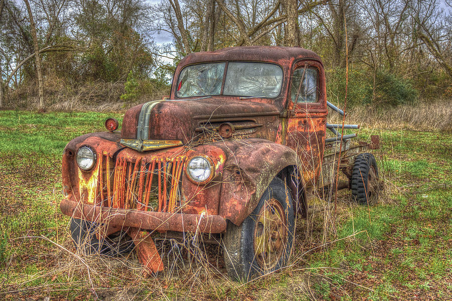Abandonment 1947 Ford Stakebed Truck Art Photograph