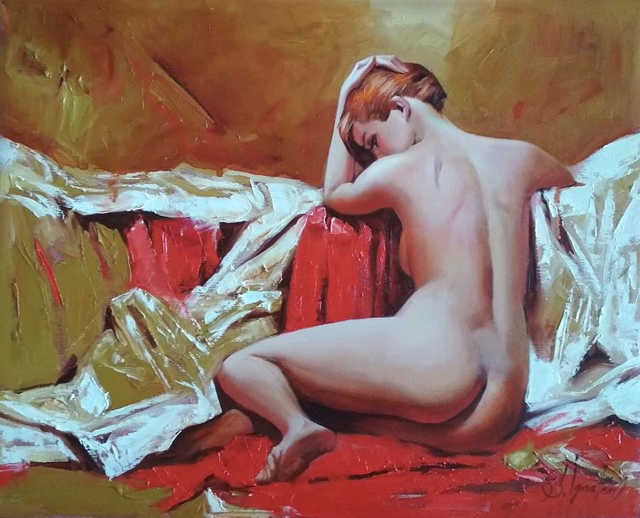 Abashment Painting by Sergey Ignatenko