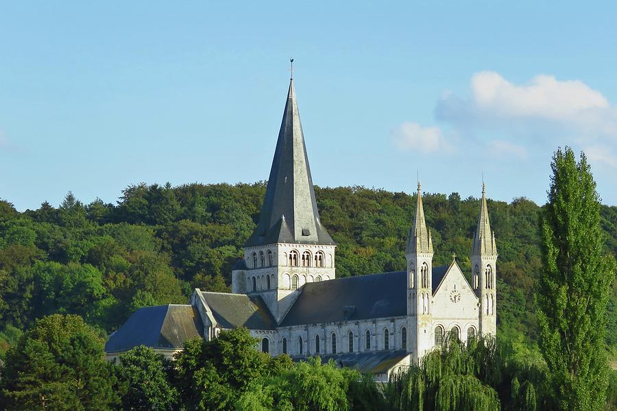 Abbaye Saint-Georges de Boscherville Photograph by Catherine ...