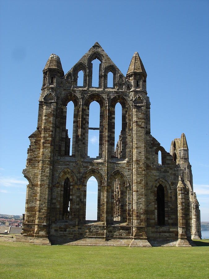 Abbey at Whitby  Photograph by Susan Baker