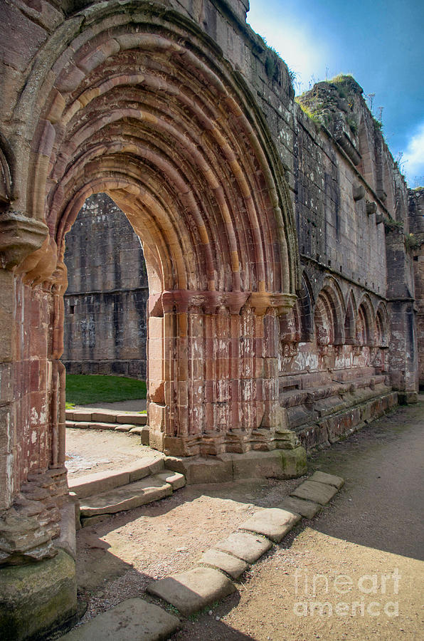 Abbey Doorway Photograph by Chris Horsnell