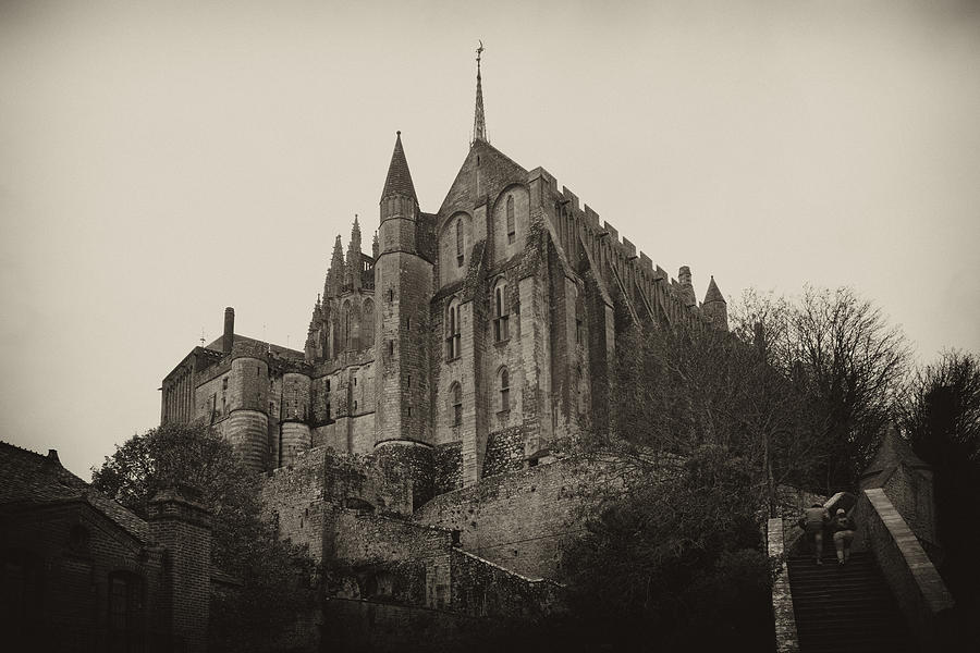 Abbey Mont Ste Michel Photograph by Hugh Smith