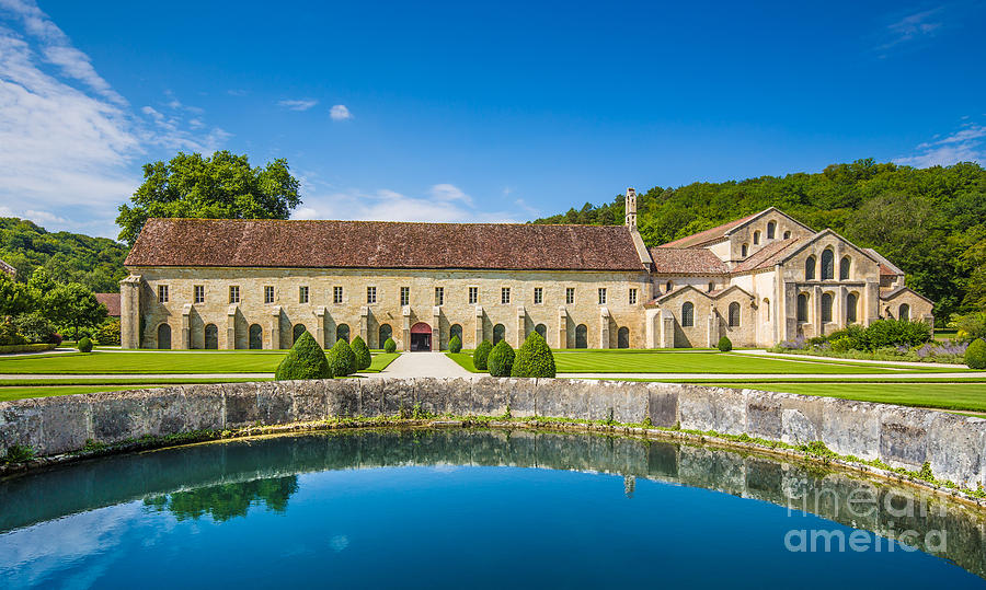 Abbey of Fontenay Photograph by JR Photography