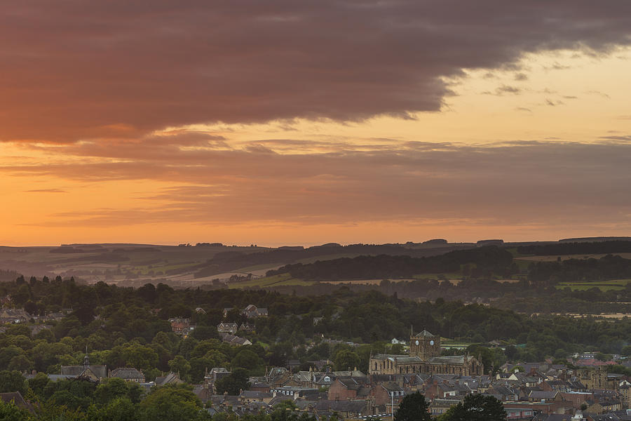 Abbey Sunset Photograph by David Taylor - Fine Art America