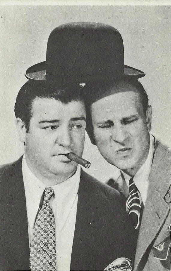 Abbott And Costello Photograph by Jay Milo
