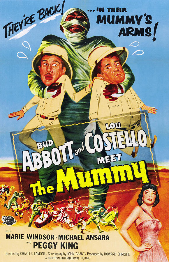 Movie Photograph - Abbott And Costello Meet The Mummy Aka by Everett