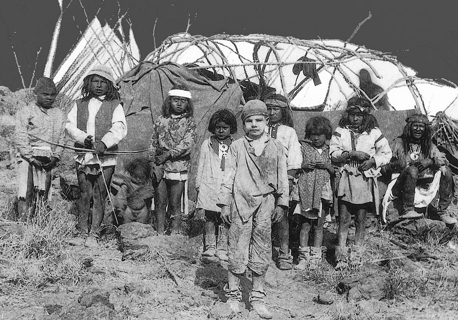 Abducted white boy Jimmy McKinn freed from his Apache abductors C.S. Fly photo Sonora  March 1886 Photograph by David Lee Guss