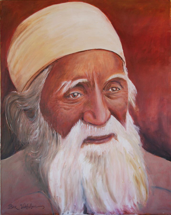 Abdu'l-Baha Painting by Boz Vakhshori - Fine Art America