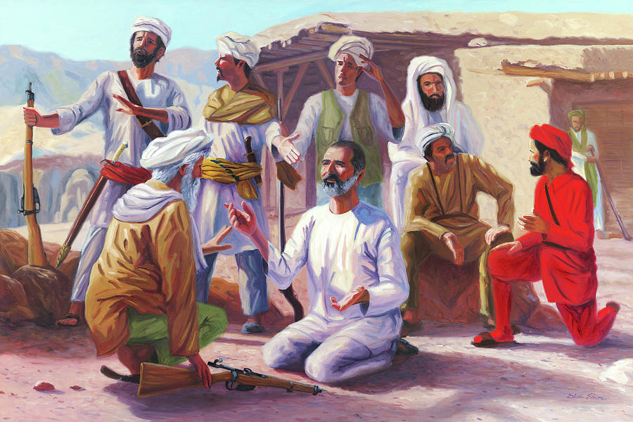 Abdul Ghaffar Khan Painting