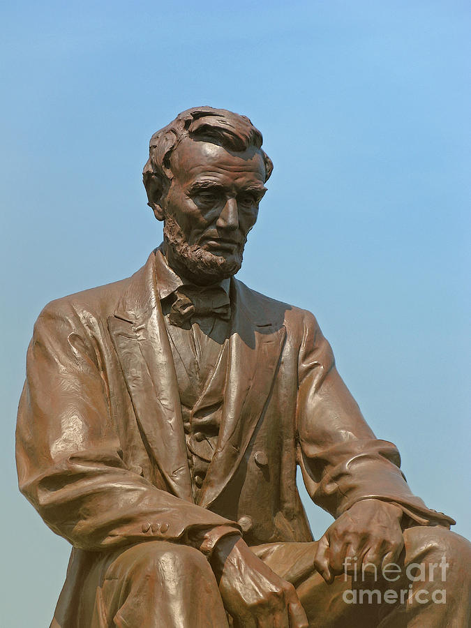 Abe Lincoln Photograph by Ann Horn