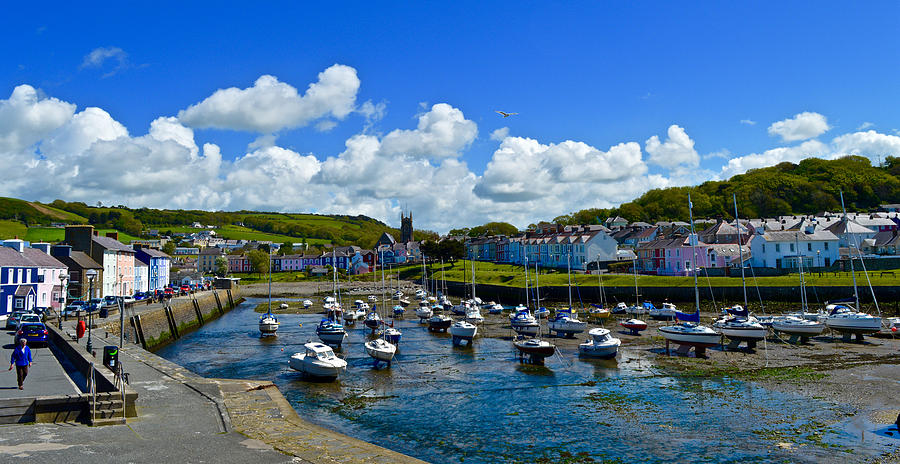 Aberaeron Harbour Photograph by Colin Perkins - Pixels