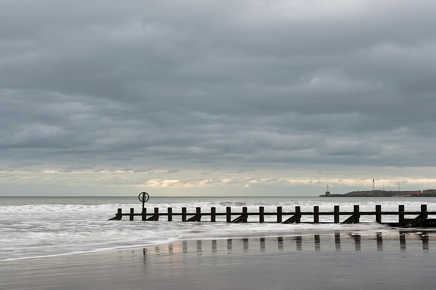 Aberdeen Beach in a Mood Photograph by Veli Bariskan