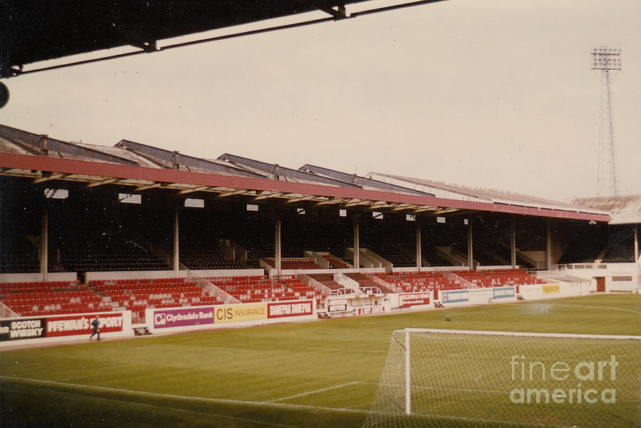 Aberdeen FC - Pittodrie - Main Stand 2 - August 1981 Photograph by  Legendary Football Grounds