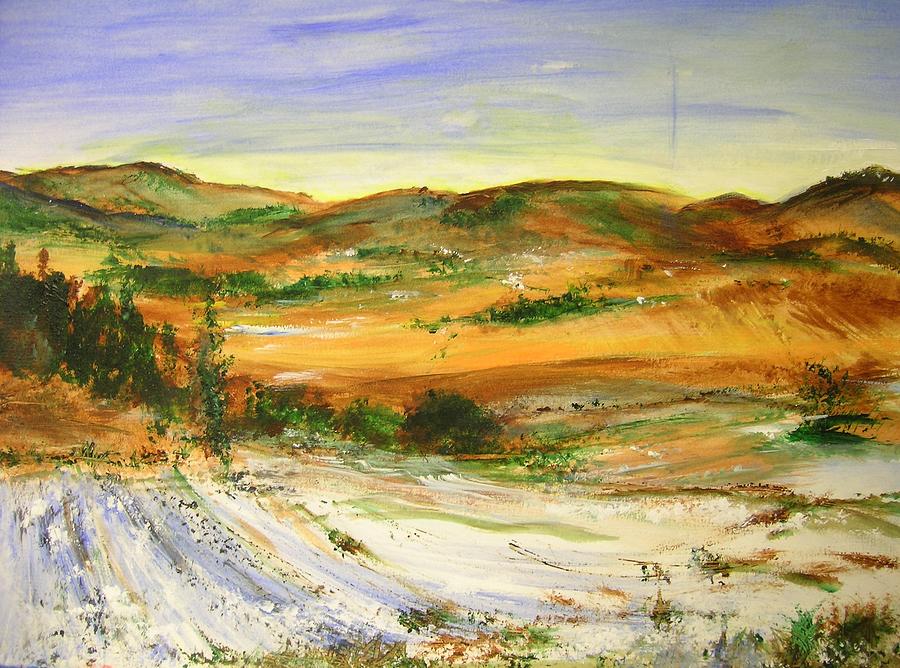Aberdeen Winter Landscape Painting