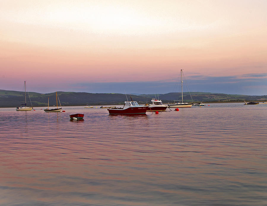 Aberdovey moorings. Photograph by Paul Scoullar