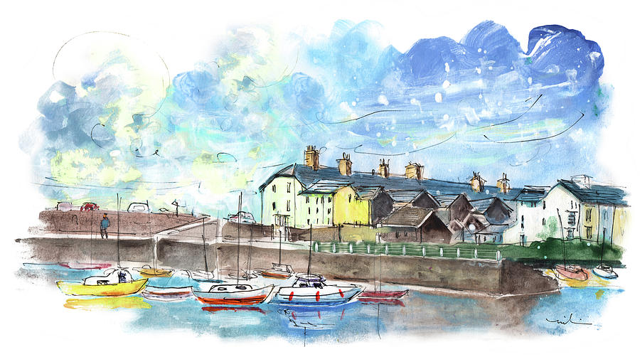 Aberystwyth 01 Painting by Miki De Goodaboom