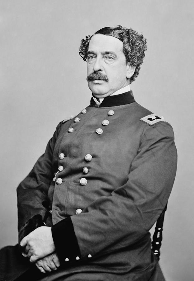 Vintage Photograph - Abner Doubleday  by War Is Hell Store