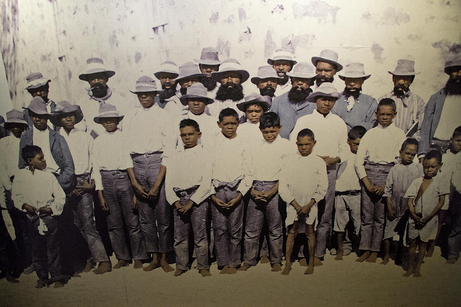 Anzac Photograph - Aboriginal Life 1901 To 1914 by Miroslava Jurcik