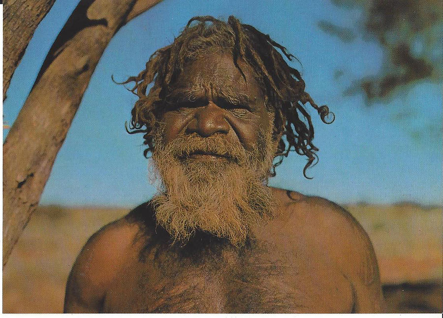 Aboriginal Male-australia-1995 Photograph by Jay Milo