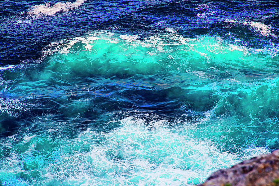 Abstract Photograph - About Colours Of Ocean by Miroslava Jurcik