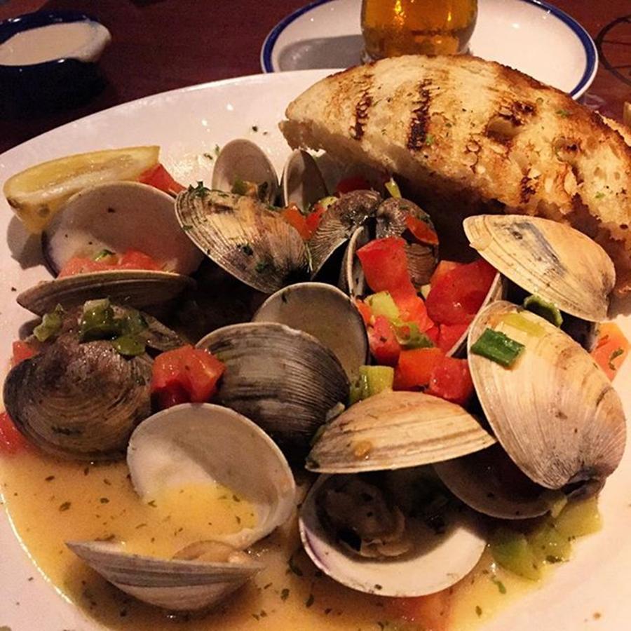 Clams Photograph - About To Dive Deep: #meals #happy by Jose Rojas