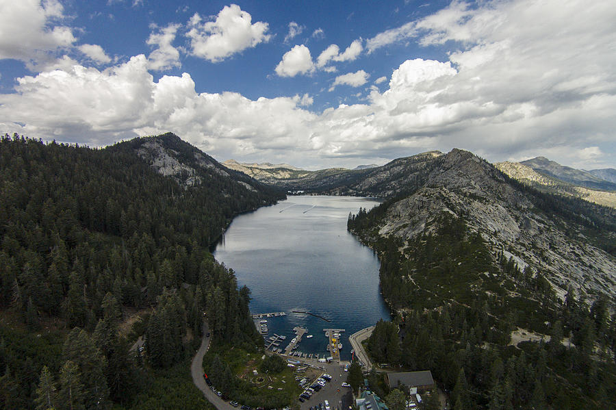 Above Photograph - Above Echo Lake by David Levy