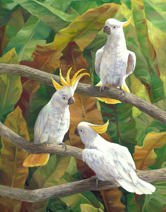 Bird Painting - Above it All by Laurie Snow Hein