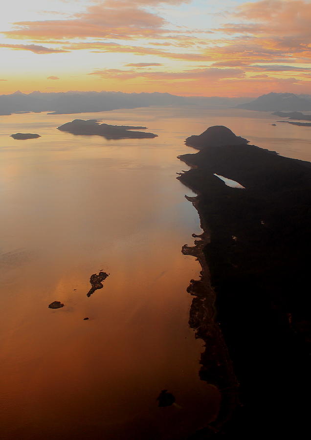 above Juneau Photograph by Trent Mallett