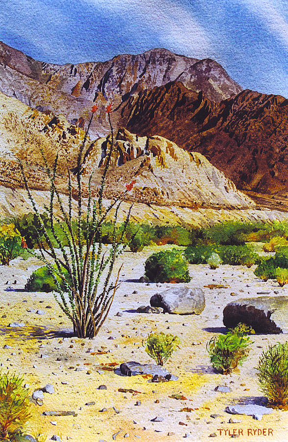 Desert Painting - Above La Quinta by Tyler Ryder
