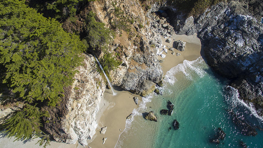 Above McWay Falls Photograph by David Levy