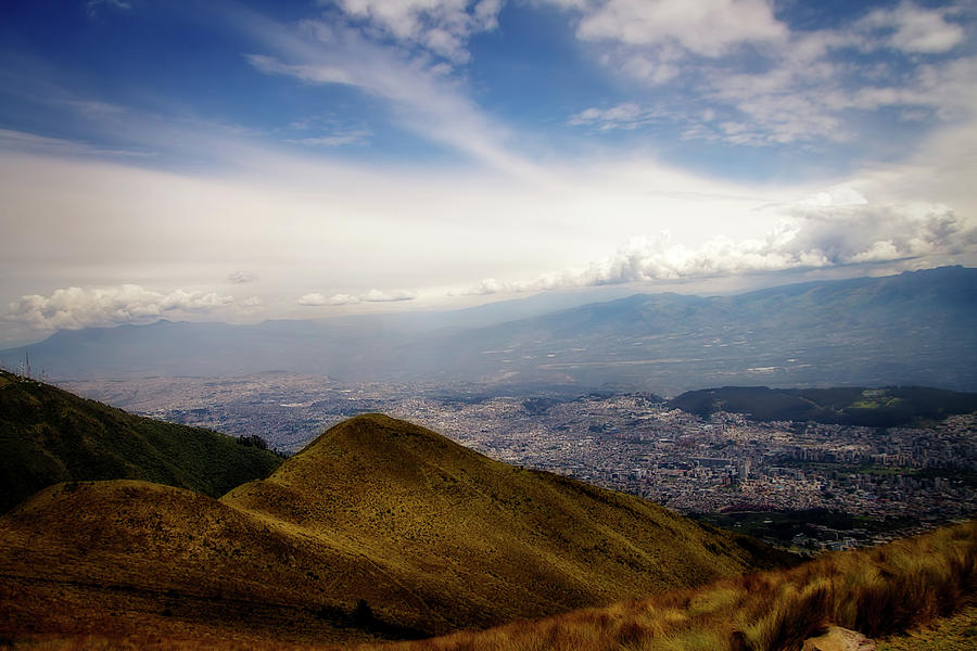 Above Quito Photograph by Terry Davis
